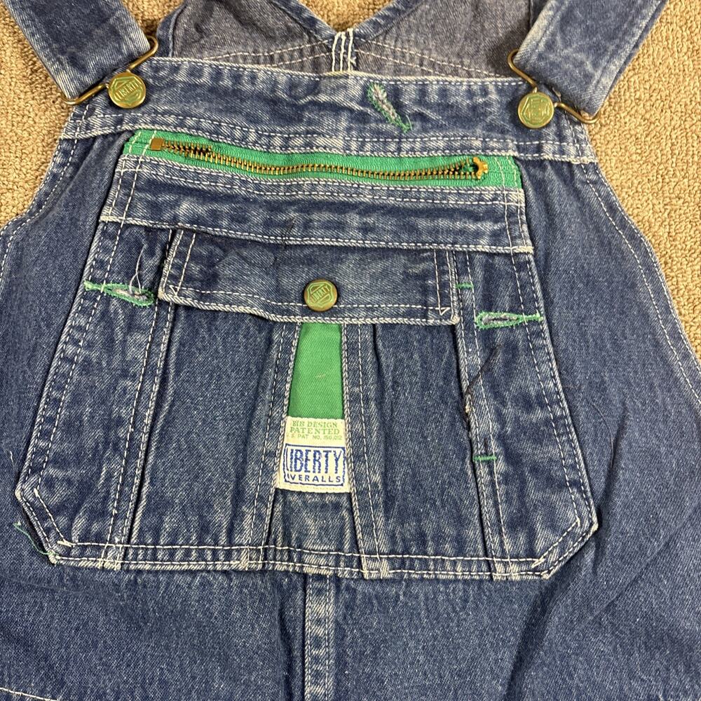 Vintage Liberty Men’s Overalls Denim 40x30 Preowned Blue